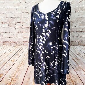 TART tie dye watercolor knit dress